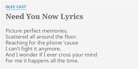 and i need you now lyrics|picture perfect memories lyrics.